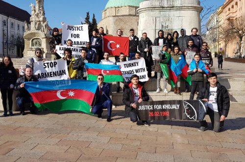 Xocalı Soyqırımının 26-cı ildönümünə həsr olunmuş tədbir keçirildi - MACARISTANDA