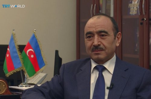 Əli Həsənov Türkiyənin TRT WORLD kanalına geniş müsahibə verib