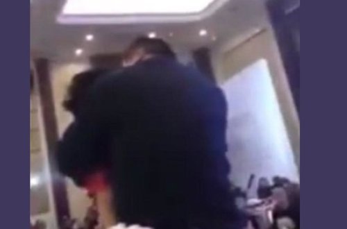 İÇKILI QAYINATA GƏLINI DODAĞINDAN ÖPDÜ, TOYDA 