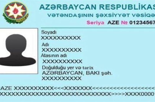 Şəxsiyyət vəsiqələri ilə bağlı - YENİLİK