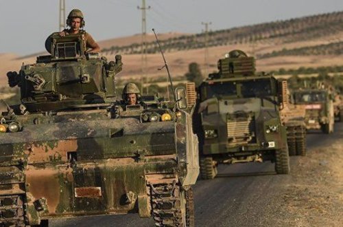 Türk ordusu Afrinə girdi