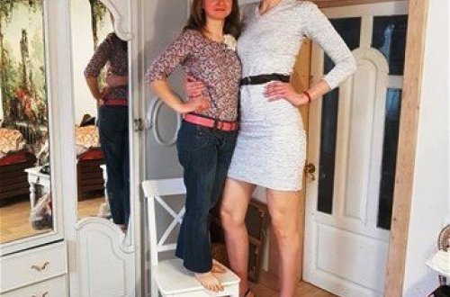 Dünyanın ən uzun ayaqlı qadını - Hamı ondan danışır - FOTOLAR