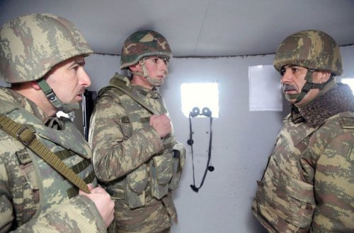 Zakir Həsənov ön cəbhədə – FOTOLAR