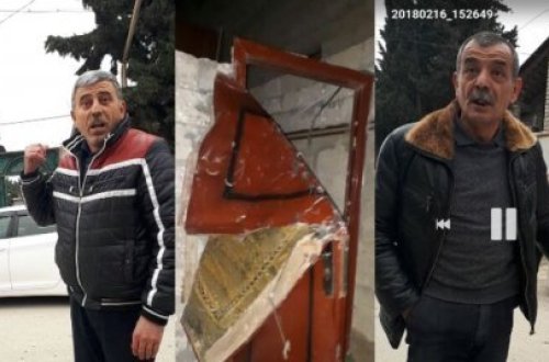 Prezidentliyə namizəd Sərdar Cəlaloğlunun qardaşı oğlunun evinə BASQIN EDİLDİ - FOTO/VİDEO