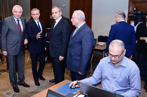 Seçkilərlə bağlı Bakıda yeni mərkəz açıldı