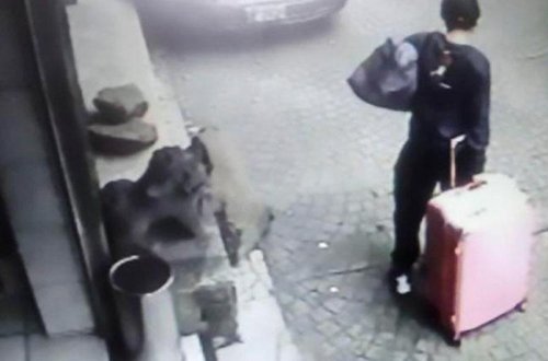 Oğlan 20 yaşlı sevgilisinin cəsədini çemodana qoyub, stansiyaya atdı - VİDEO - FOTO