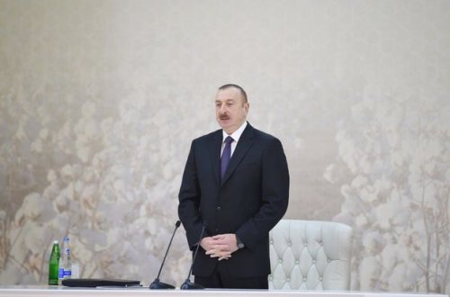 Prezident: Pambıqçılığı qoruduq, bərpa etdik və bərpa edəcəyik