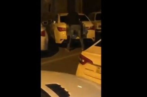 Bakının mərkəzində əxlaqsızlıq - VİDEO