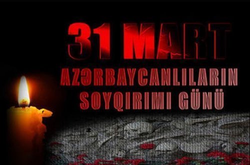 Azərbaycanlıların soyqırımından 100 il ötür