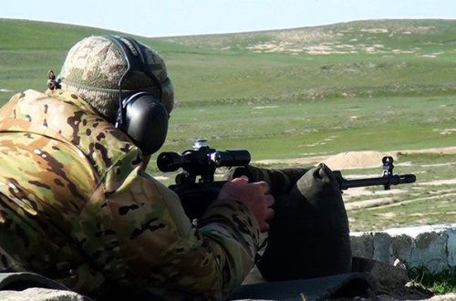 Azərbaycan ordusunun ən yaxşı snayperləri müəyyənləşib – FOTO