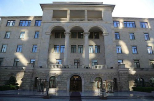 Müdafiə Nazirliyi hesabat verdi