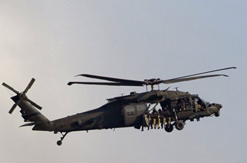 Hərbi vertolyot qəzaya düşdü, bütün ekipaj öldü