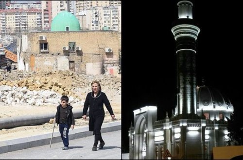 “Hacı Cavad” məscidi əvvəl və sonra... – FOTO
