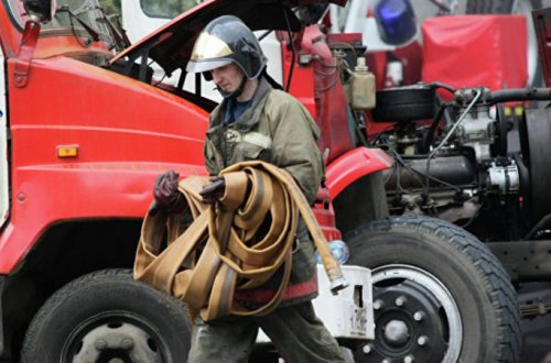 Ticarət mərkəzində növbəti yanğın – Zərərçəkənlər var