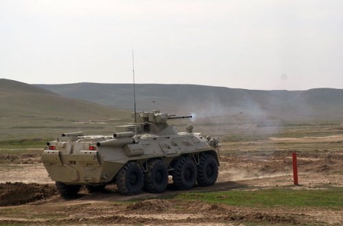 Ali Hərbi Məktəbin kursantları təlim poliqonunda – FOTO + VİDEO