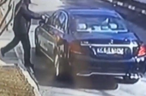 Rahim Şəkinski və arvadı BELƏ GÜLLƏLƏNDİ - VİDEO