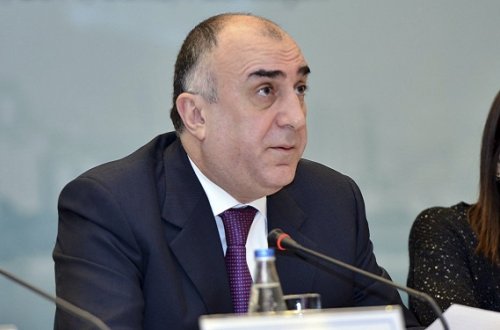 Elmar Məmmədyarov Qabonun xarici işlər nazirini qəbul etdi
