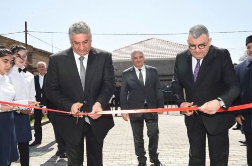 Nazir yeni idman zalının açılışını etdi – FOTO