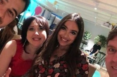 Emin Ağalarov Əminənin ad günündə - FOTOLAR