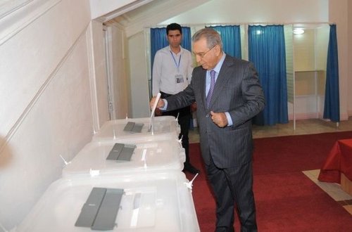 Ramiz Mehdiyev səs verdi