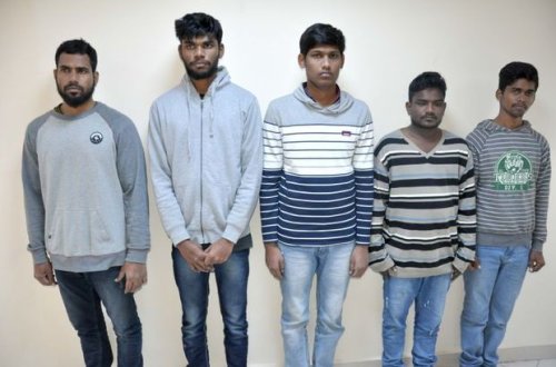 Beş sərhəd pozucusu saxlanılıb