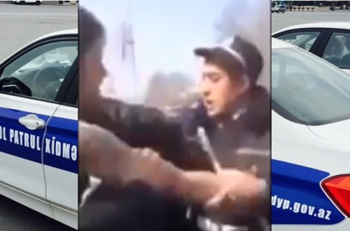 Daha bir DYP rəzaləti: 99 YP 509 əməkdaşları sürücünü döyərək avtomobilini əlindən aldılar