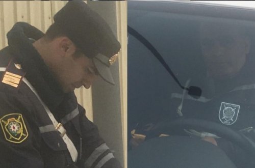 Bakıda yol polisi jurnalistləri təhqir etdi - 99YP463-ün BİABIRÇILIĞI İFŞA EDİLDİ