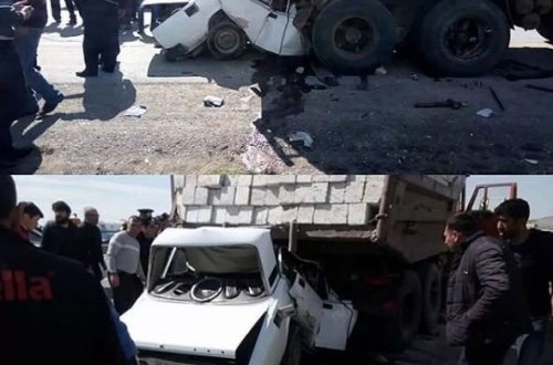 Bakıda dəhşətli qəza: Yuxuya gedən sürücü faciəvi şəkildə can verdi - VİDEO