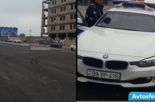 YPX əməkdaşı bağlı yolda sürücüyə qanunsuz cərimə yazıb? - VIDEO
