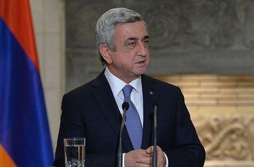 Serj Sarkisyan: Təhlükəsizlik bir nömrəli problem olaraq qalır