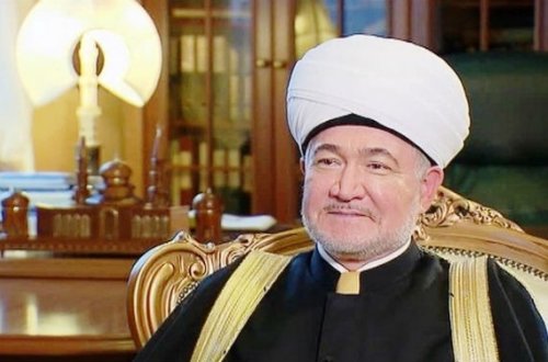 Müfti şeyx Ravil Qaynutdin İlham Əliyevi təbrik etdi