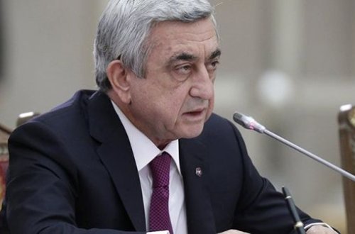 Sarkisyan Aprel döyüşlərindən danışdı