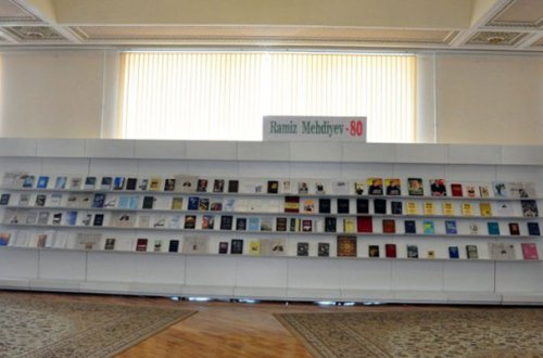 Ramiz Mehdiyevin kitab sərgisi açıldı