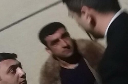 Bakıda supermarketdə çörək oğurlayanı döydülər - VİDEO