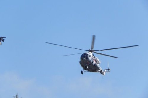 FHN helikopteri Sumqayıtda itkin düşən gəncləri axtarır