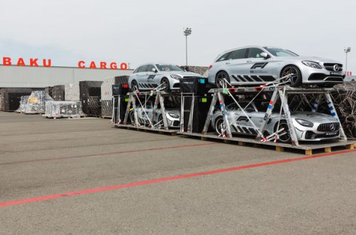 “Formula 1”-in keçirilməsi üçün yüklər Bakıya gətirilib - FOTO
