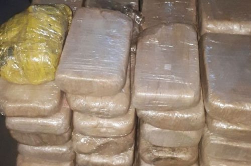 Hava limanında 100 kq heroin aşkarlanıb