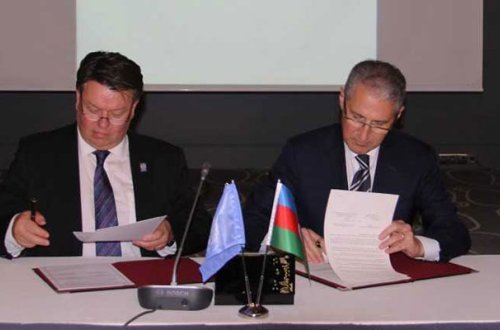 Yeni nazir ilk memorandumunu imzaladı - Fotolar