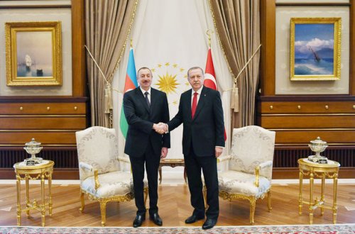 İlham Əliyevlə Ərdoğan arasında görüş başladı - YENİLƏNİB - FOTO + VİDEO