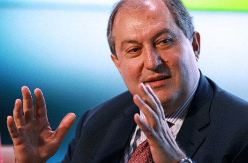 Ermənistan prezidenti öz partiyasını yaradır