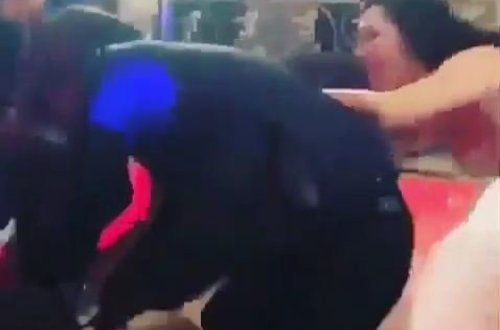 Toya bəyin eks sevgilisi gəldi, aləm qarışdı - VİDEO