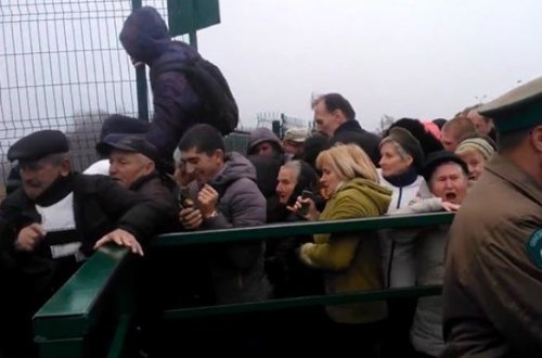 Gürcüstan-Türkiyə sərhədində sıxlıq – VİDEO