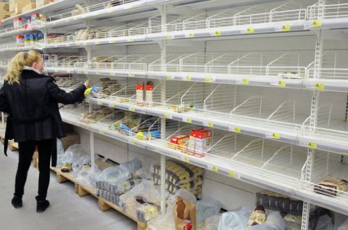 Ermənistanda ərzaq qıtlığı yaranıb