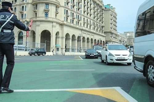 Tbilisi prospektində hərəkət məhdudlaşdırılır