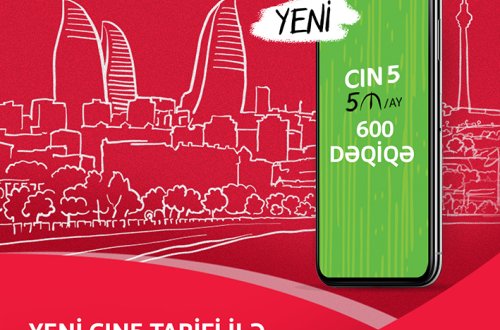 “Bakcell”in yeni CİN tarifləri ilə daha ÇOX danış!