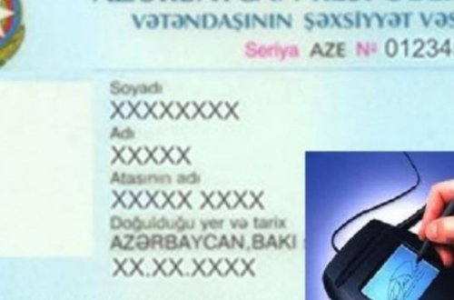 Şəxsiyyət vəsiqələrində YENİLİK