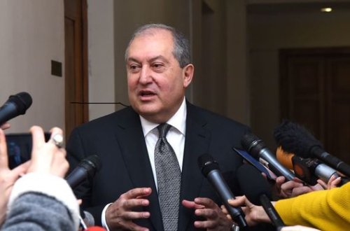 Ermənistan prezidenti: İlham Əliyevi yaxşı tanıyıram