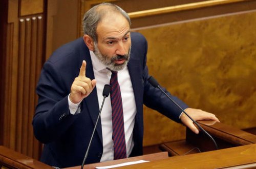 Paşinyan Ermənistanın baş naziri seçilib