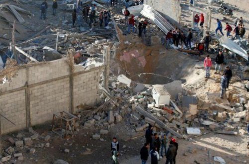 İsrailin Suriyaya hücumu zamanı onlarla insan ölüb