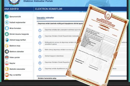 Elektron çıxarışı onlayn yoxla